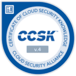 Certificate of Cloud Security Knowledge (CCSK)